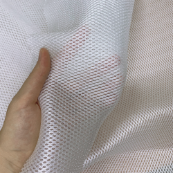 Сетка 3D трехслойная Air mesh 160 гр/м2, цвет Белый (на отрез)  в Новошахтинске