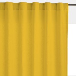 Штора уличная на Трубной ленте (В-220*Ш-145) Желтая, (ткань Оксфорд 600)  в Новошахтинске