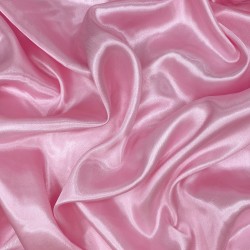 Ткань Атлас-сатин, цвет Розовый (на отрез)  в Новошахтинске
