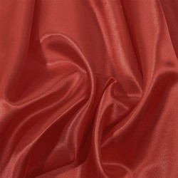 Ткань Атлас-сатин, цвет Красный (на отрез)  в Новошахтинске