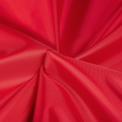 Ткань Оксфорд 210D PU, Красный (на отрез)  в Новошахтинске